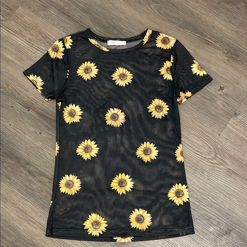 Sunflower Sheer Shirt